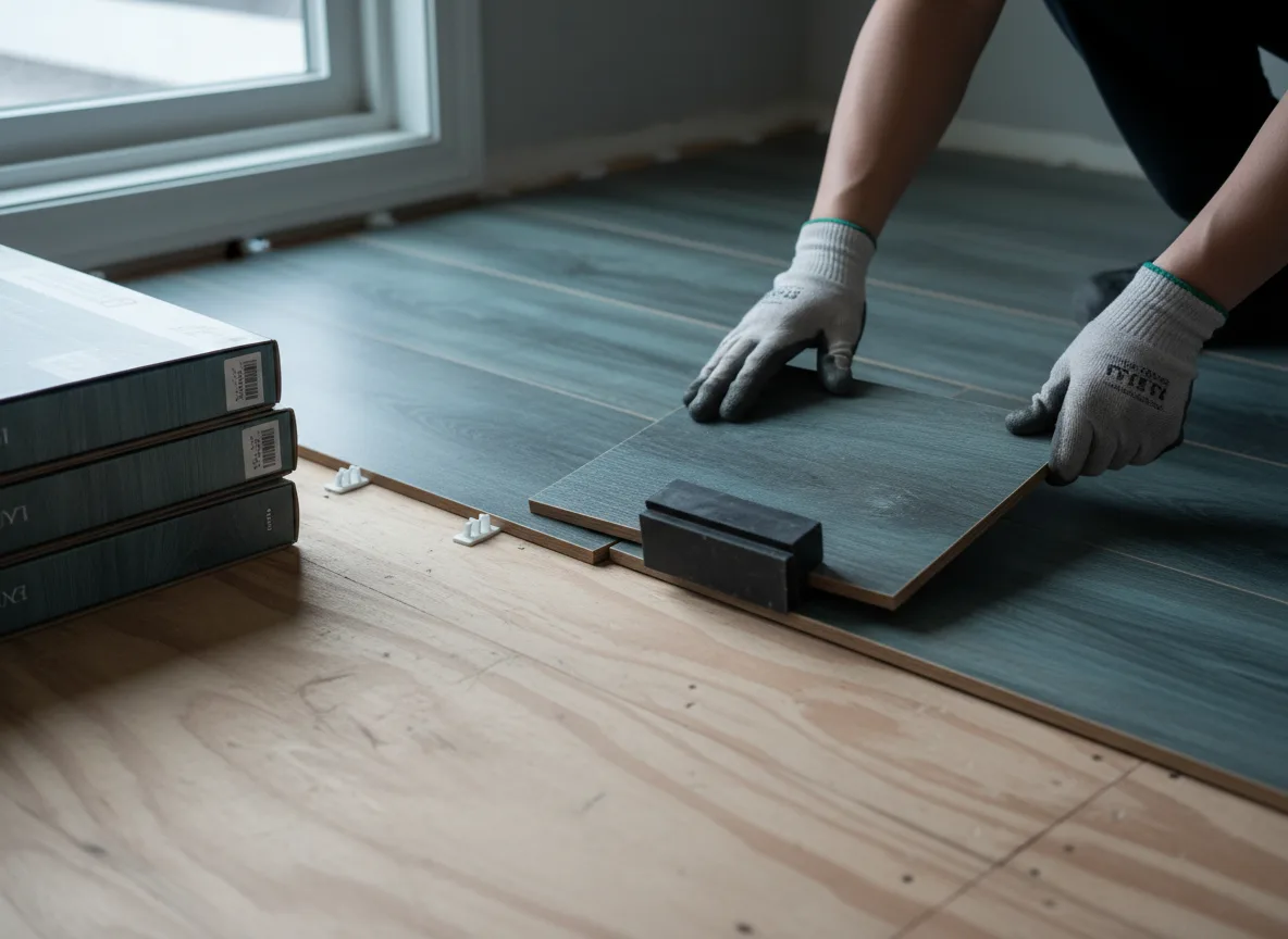 Luxury Vinyl Plank Installation company in Johnson, NY
